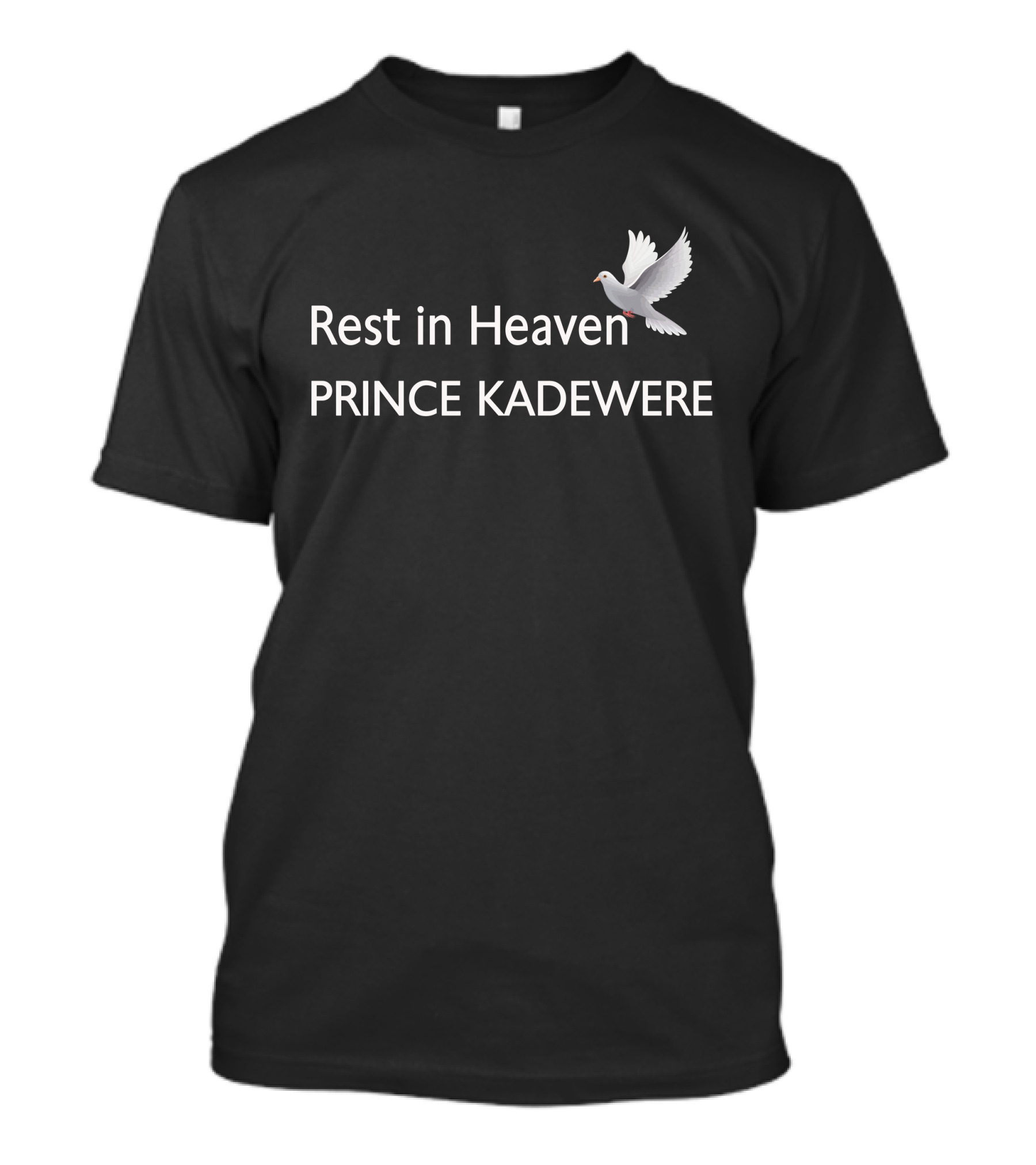 Rest In Heaven Prince Kadewere Dove T-Shirt