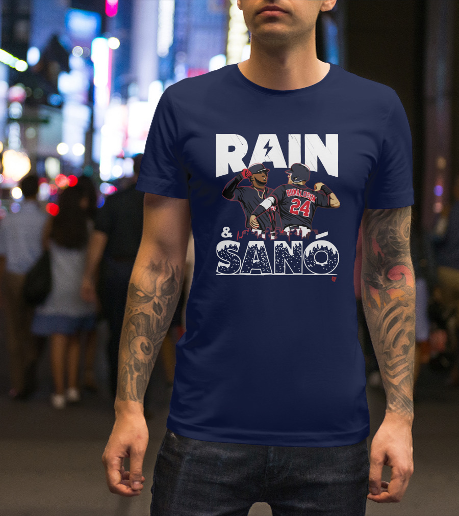 RAIN AND SANO BASEBALL DONALDSON 24 T-Shirt