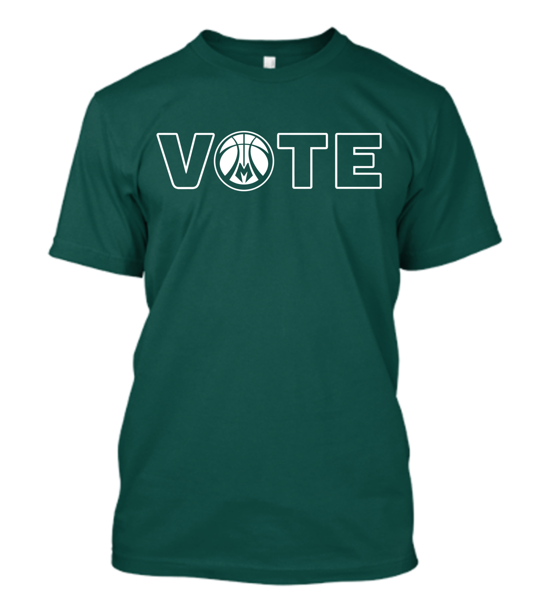 Milwaukee Bucks Vote Basketball T-Shirt