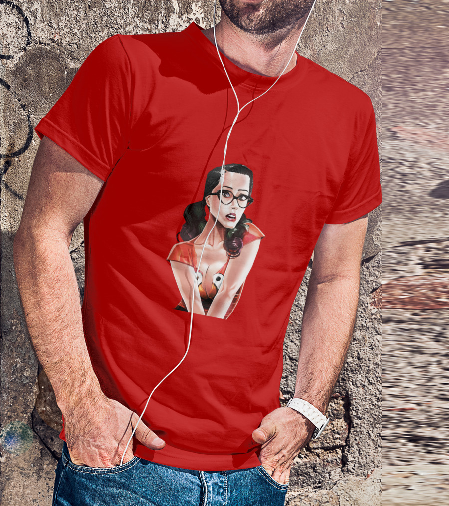 Katy Perry Elmo Dress Pop T-Shirt