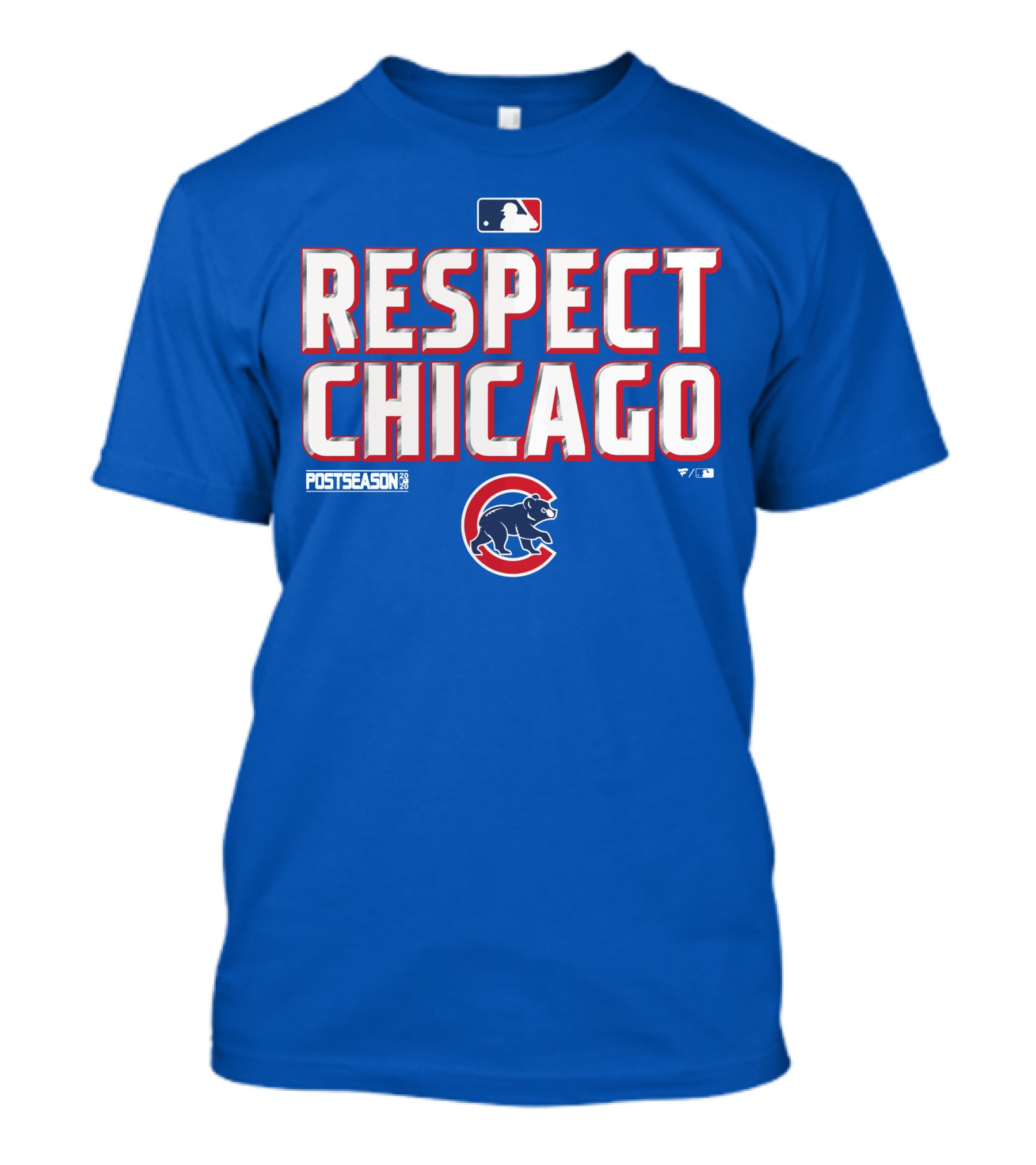 Respect Chicago Cubs Postseason MLB T-Shirt