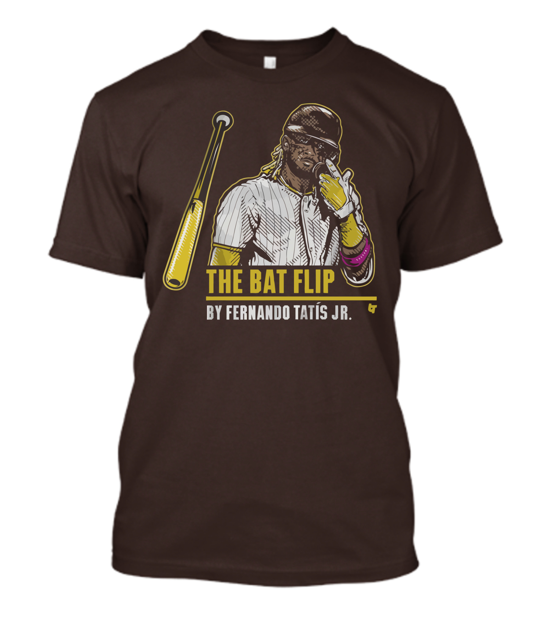 The Bat Flip By Fernando Tatis Jr. San Diego Padres T-Shirt