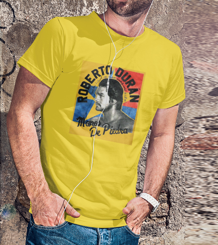 Roberto Durán Manos De Piedra Retro Boxing Legend Classic T-Shirt