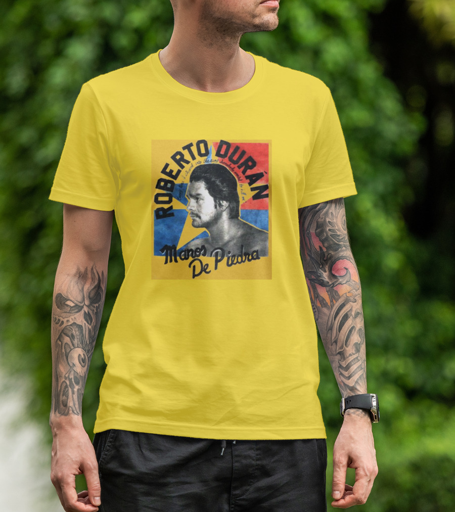 Roberto Durán Manos De Piedra Retro Boxing Legend Classic T-Shirt