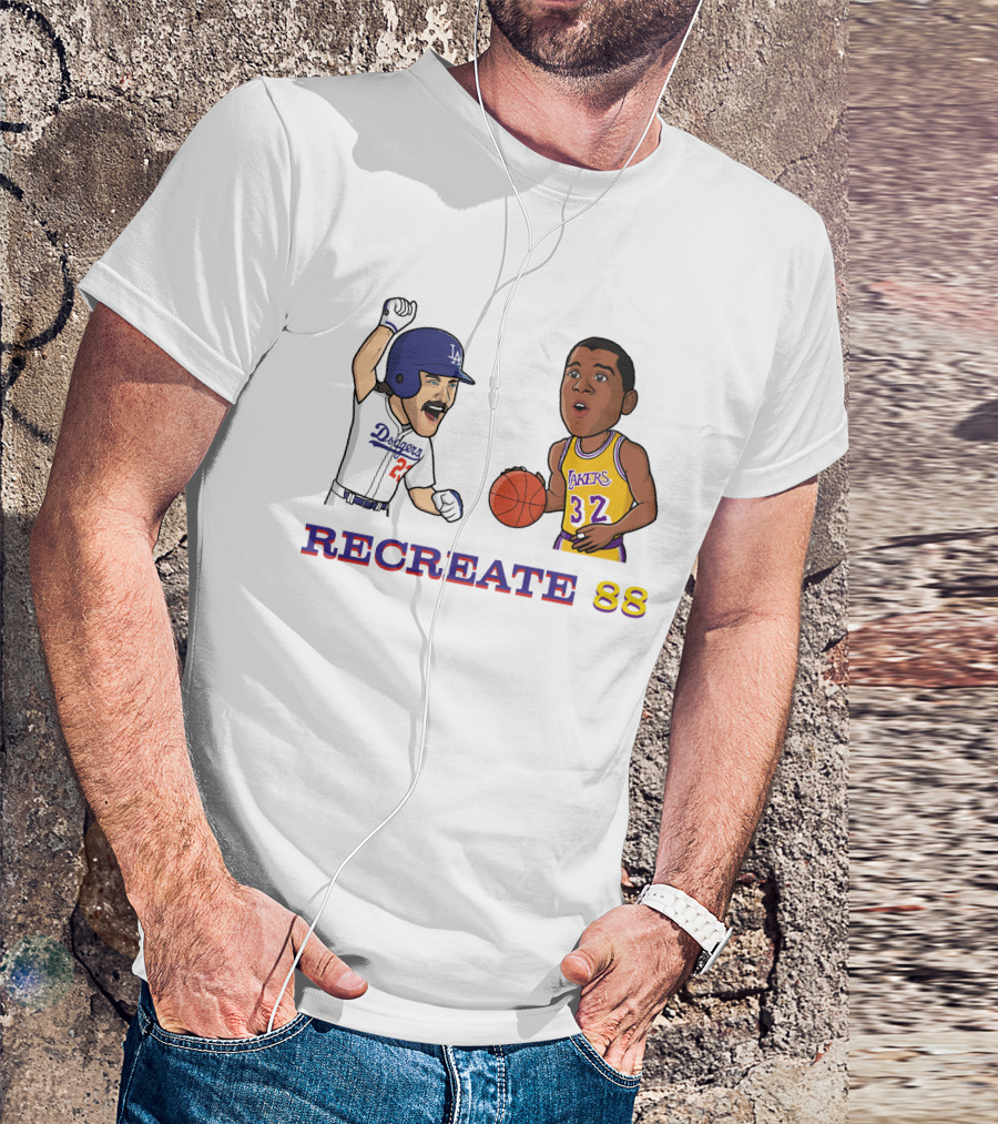 Dodgers Lakers Recreate 88 T-Shirt