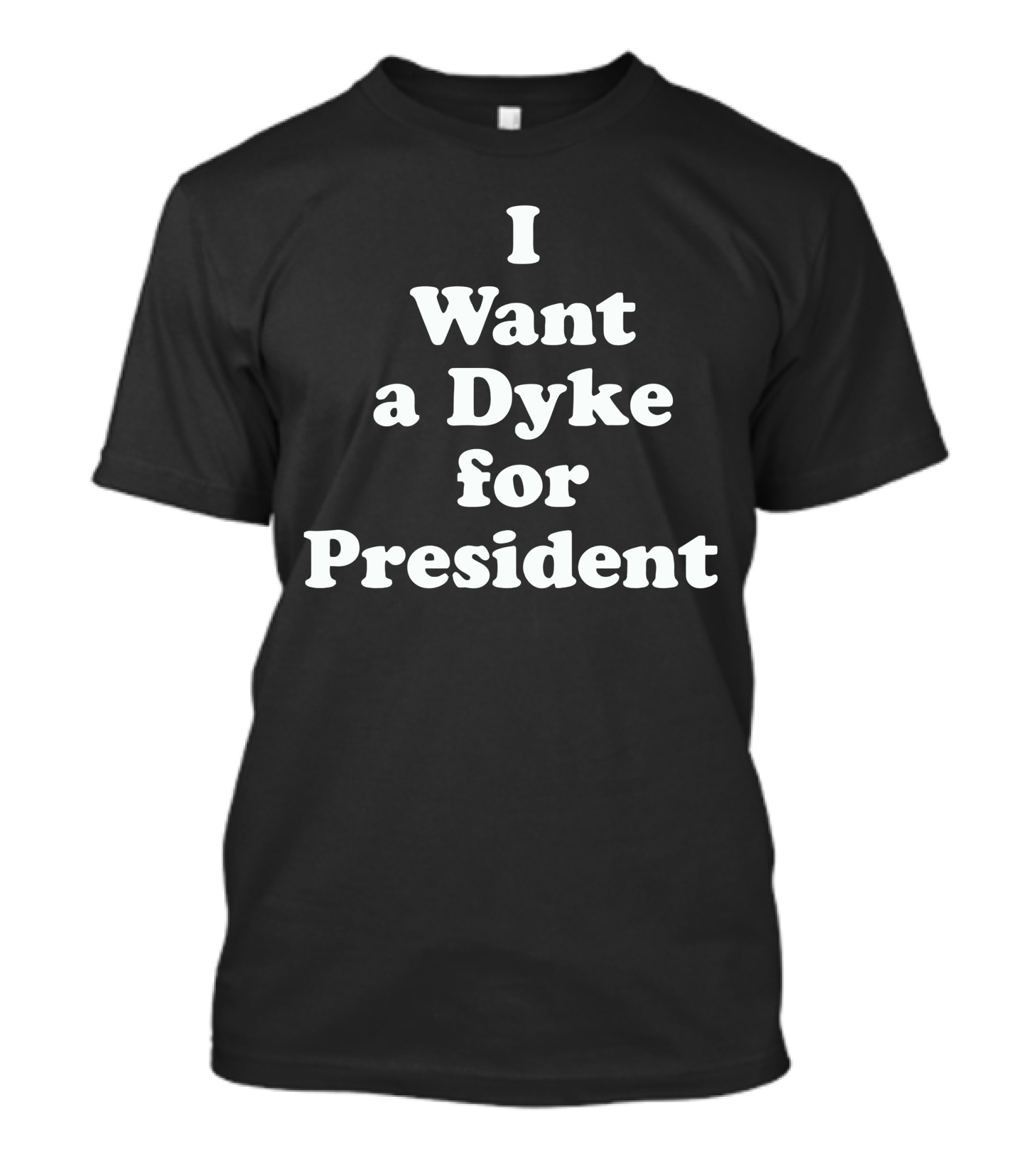 I Want A Dyke For President T-Shirt