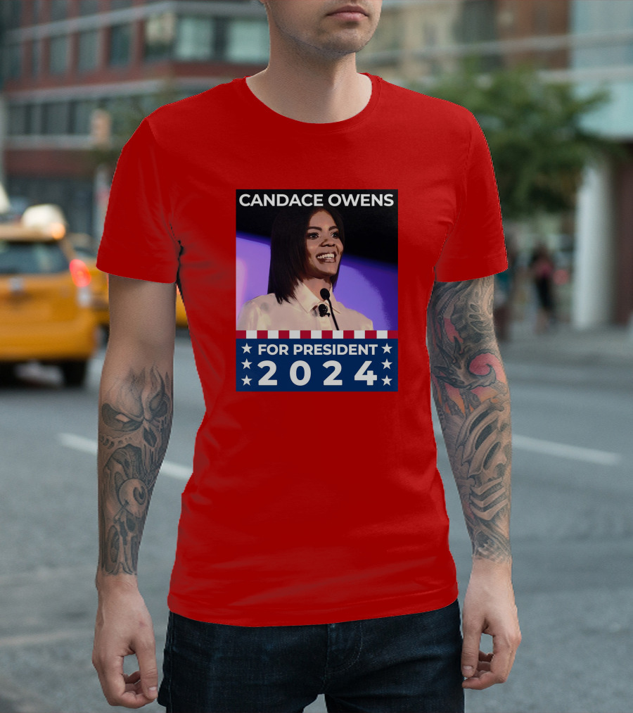 Candace Owens for President 2024 T-Shirt