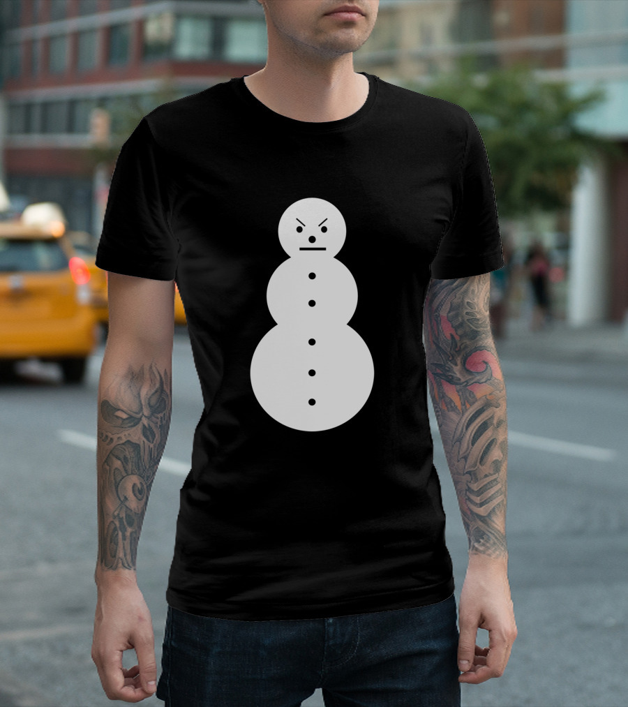 Young Jeezy Snowman Angry Simple T-Shirt