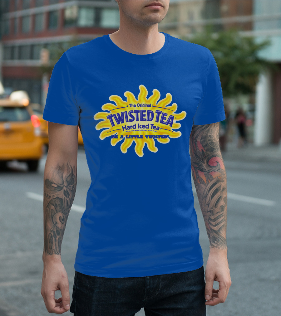 The Original Twisted Tea Hard Iced Tea Be a Little Twisted T-Shirt