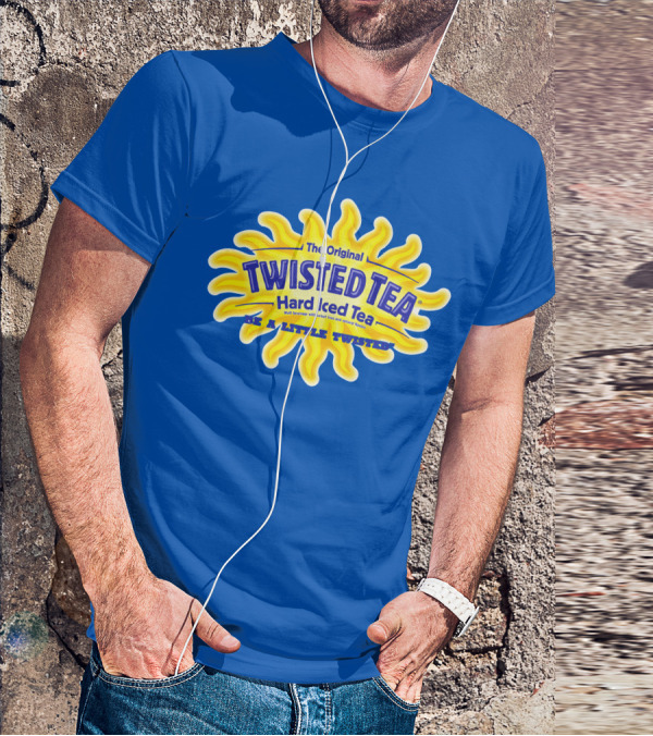 The Original Twisted Tea Hard Iced Tea Be A Little Twisted T-Shirt