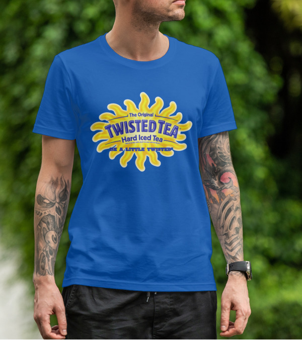 The Original Twisted Tea Hard Iced Tea Be A Little Twisted T-Shirt