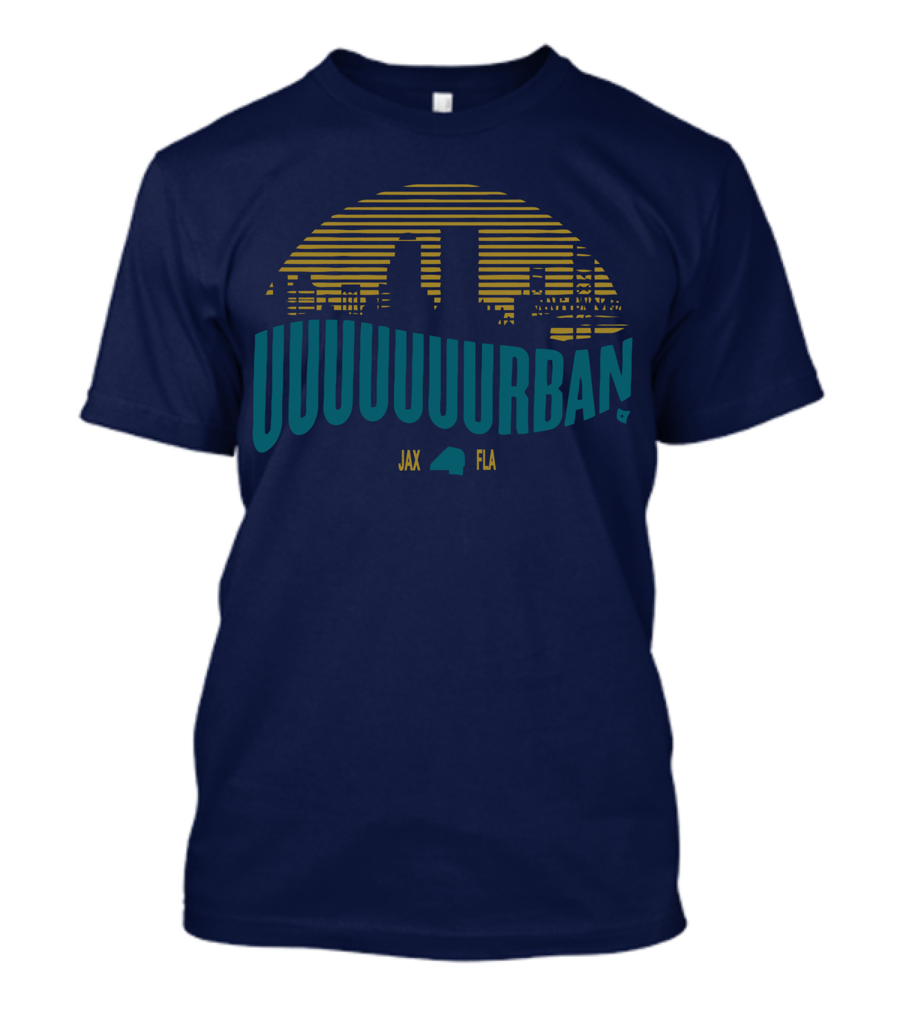 Uuuuuuurban Jax Fla Duval Coach T-Shirt