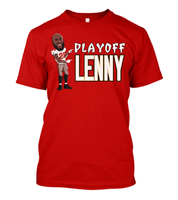Playoff Lenny NFL Football Cartoon Player 27 T-Shirt