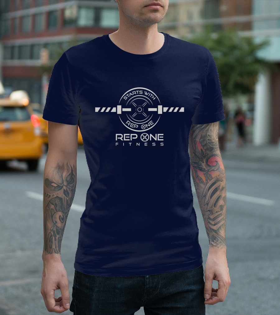 Starts with Rep One Fitness T-Shirt