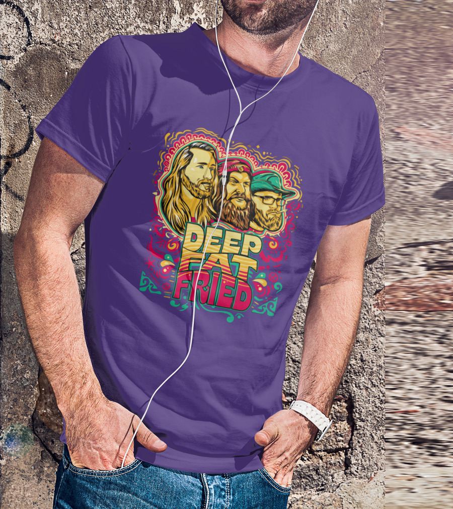 Deep Fat Fried Psychedelic Trio T-Shirt