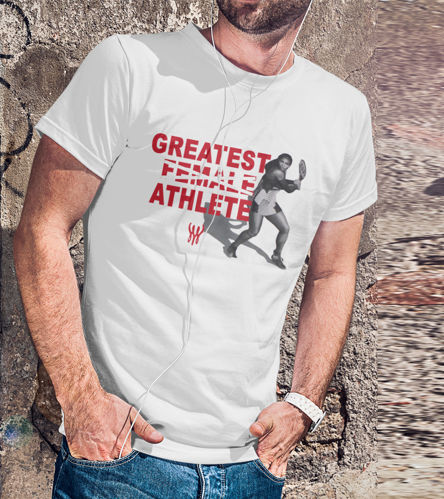 Serena Williams Greatest Athlete T-Shirt