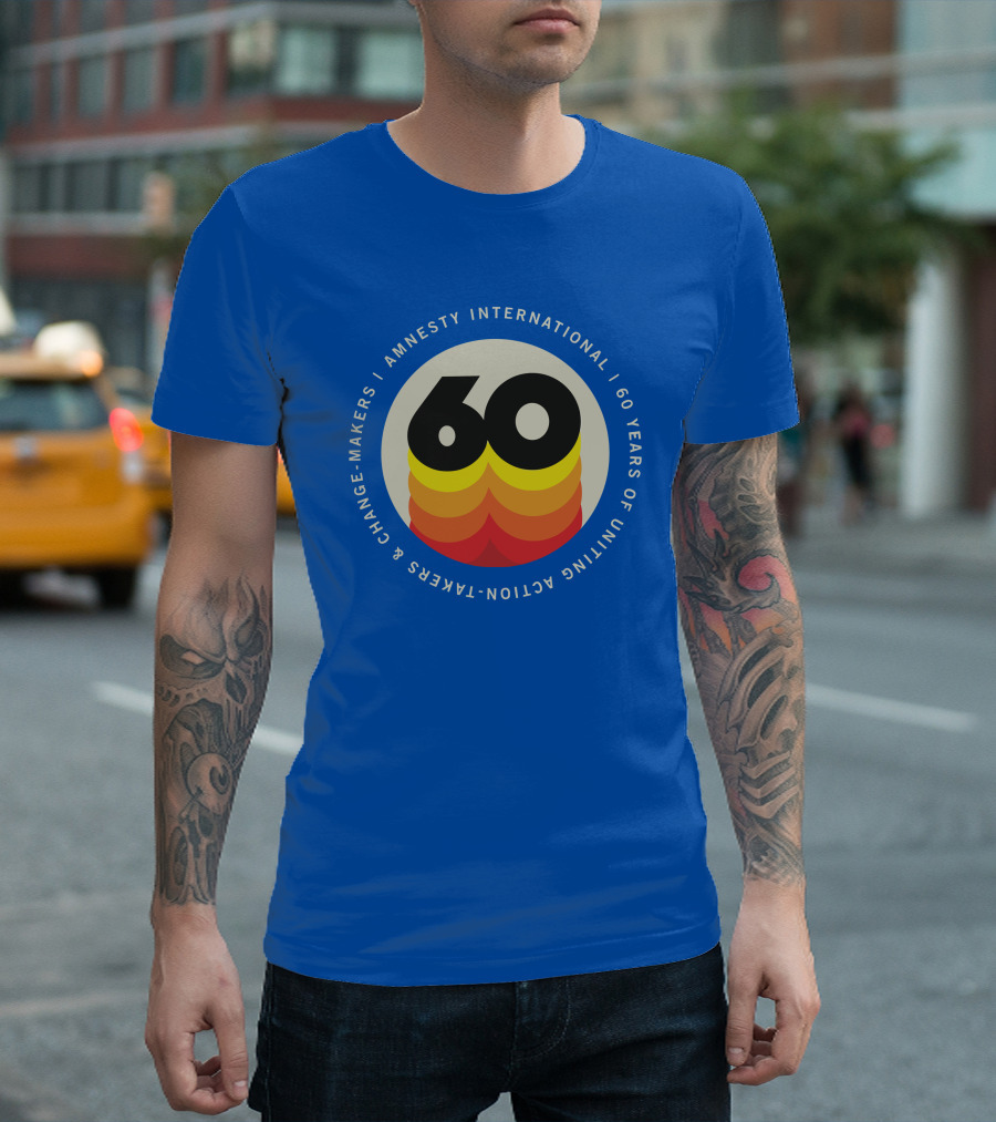 Amnesty International 60 Years Of Uniting Action-Takers And Change-Makers T-Shirt