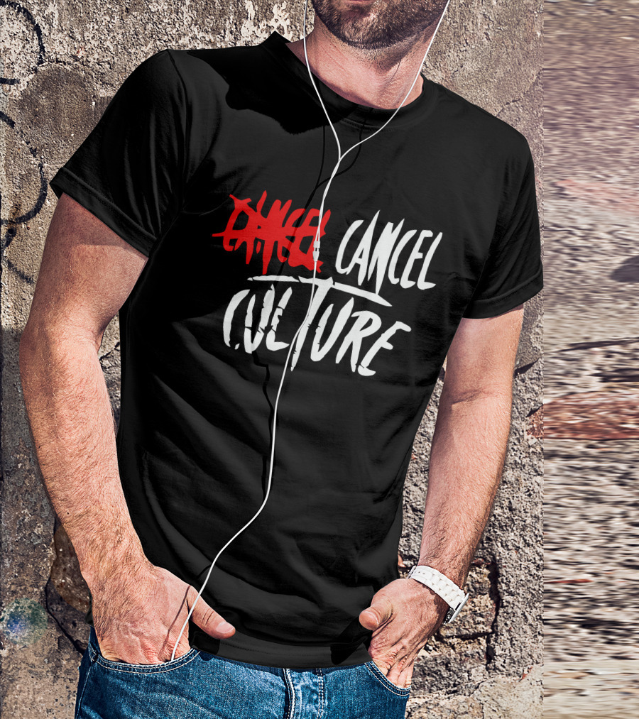 Cancel Cancel Culture Bold Red T-Shirt