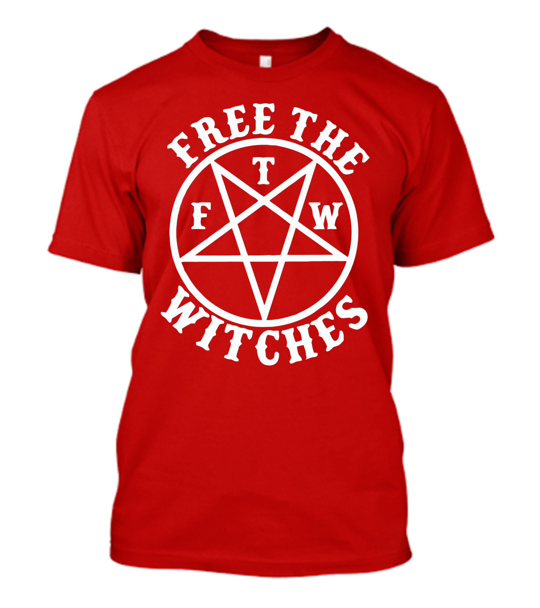 Free The FTM Witches Pentagram T-Shirt