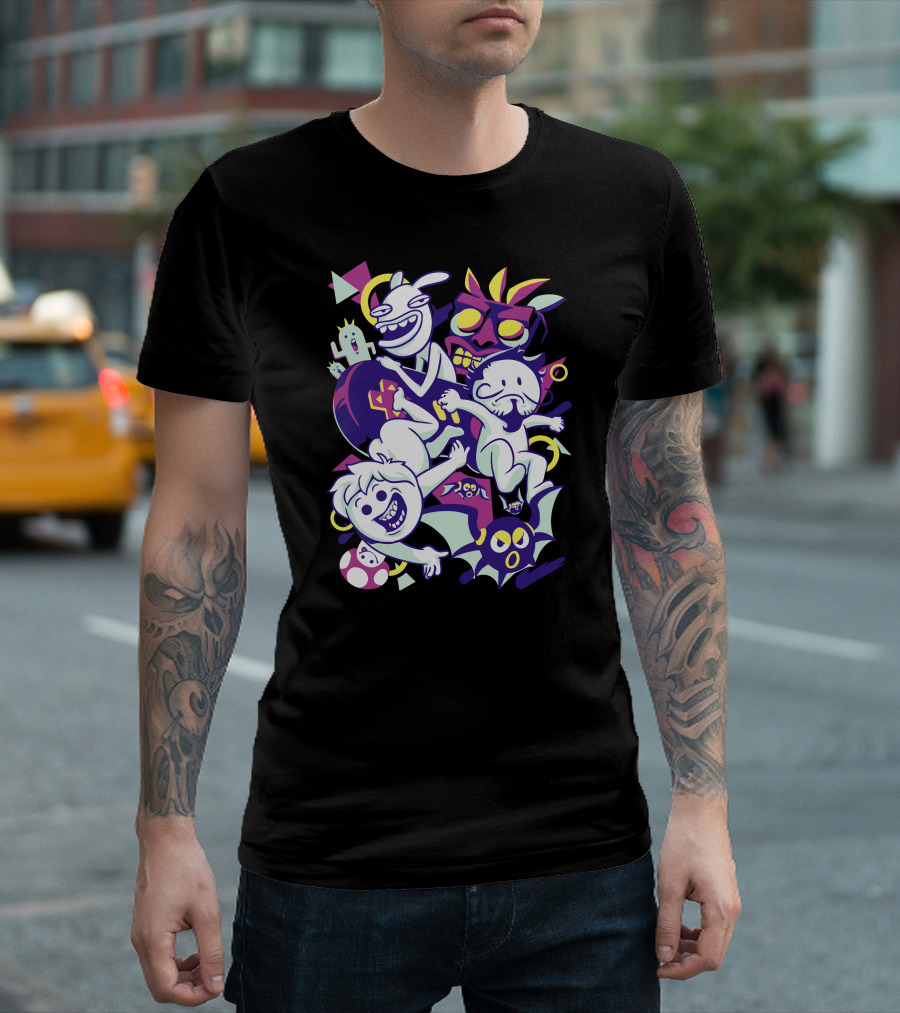 OneyPlays Majora's Mask Inspired Character Mashup T-Shirt