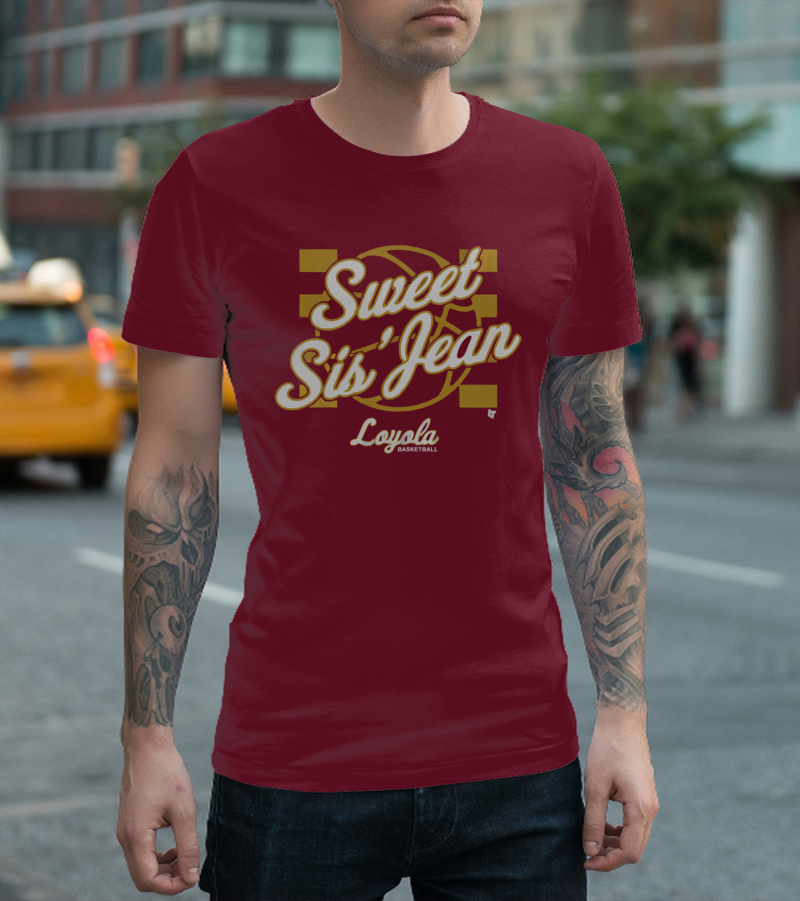 Sweet Sis' Jean Loyola Basketball T-Shirt