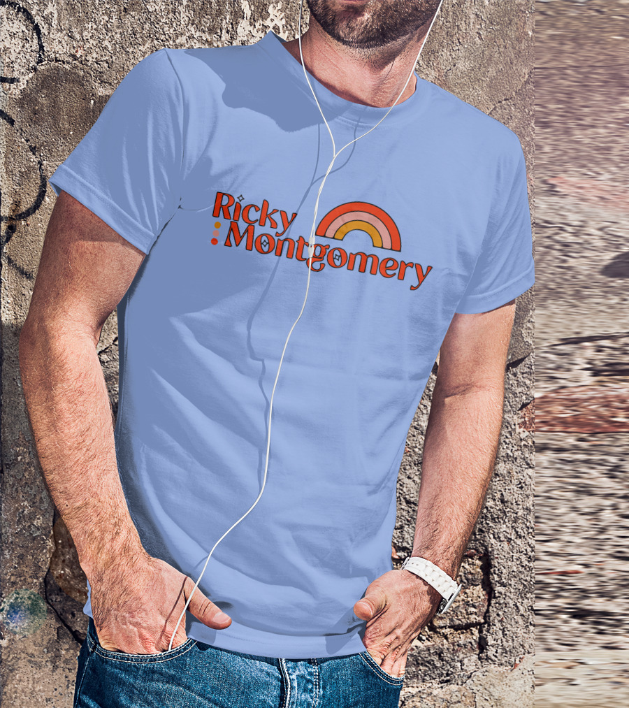 Ricky Montgomery Retro Rainbow T-Shirt