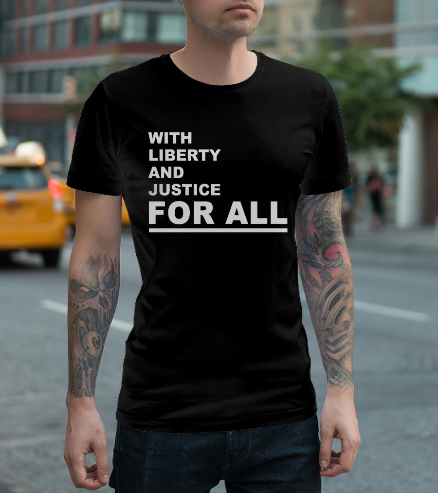 Daunte Wright With Liberty and Justice for All T-Shirt
