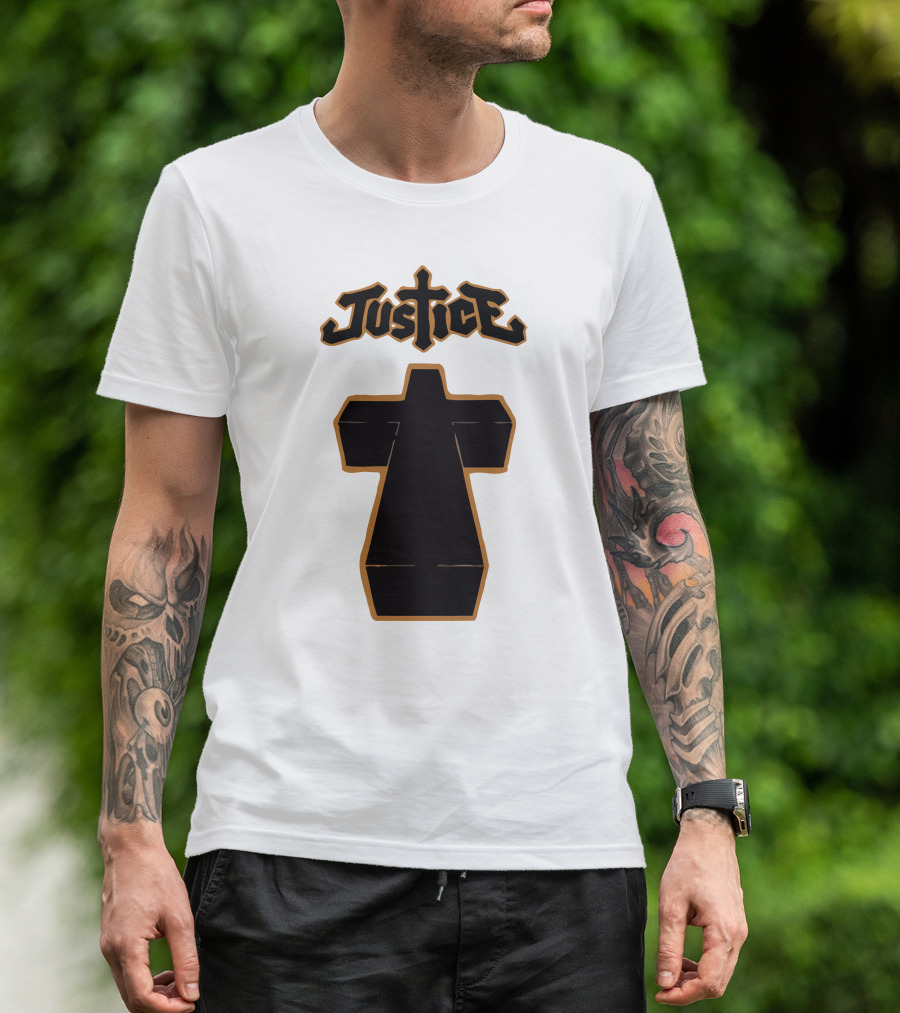 Justice Cross Album T-Shirt