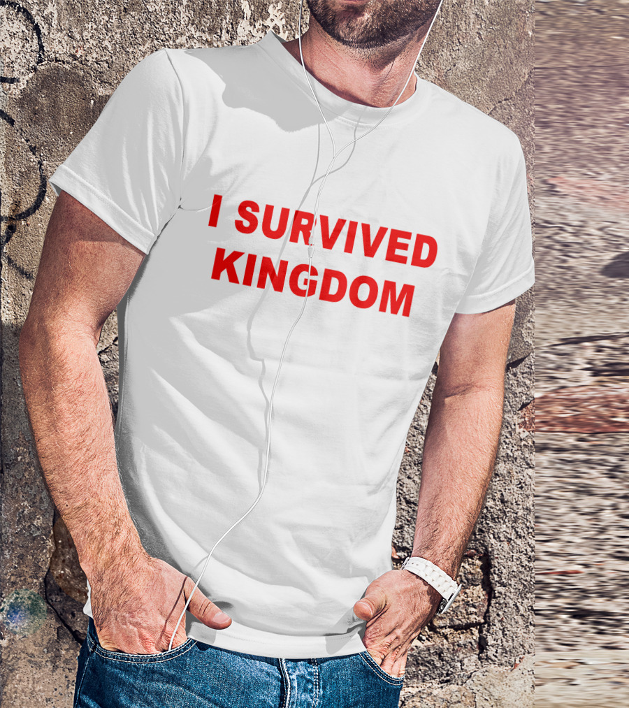 I Survived Kingdom Red T-Shirt