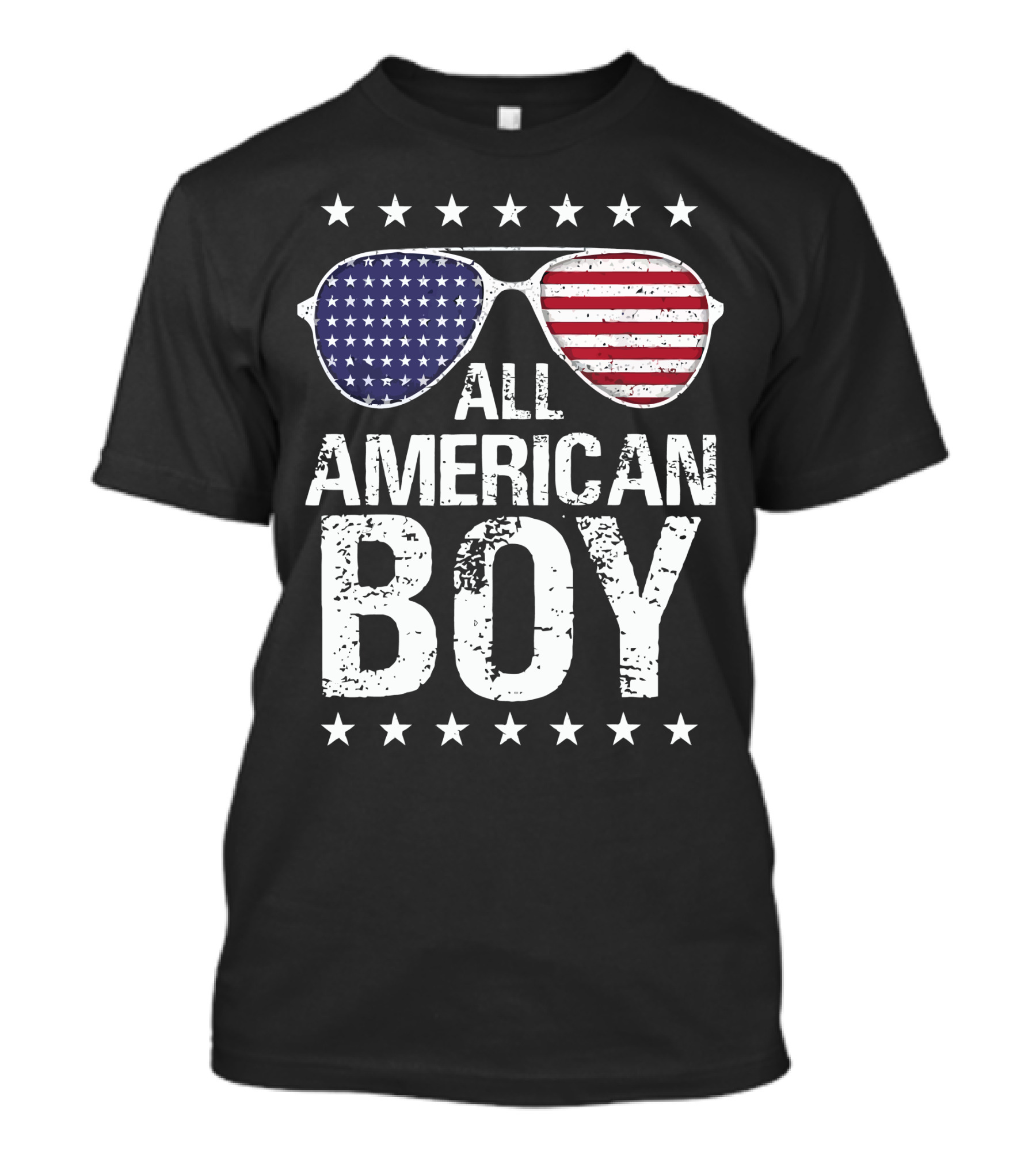 All American Boy 4th Of July Sunglasses T-Shirt