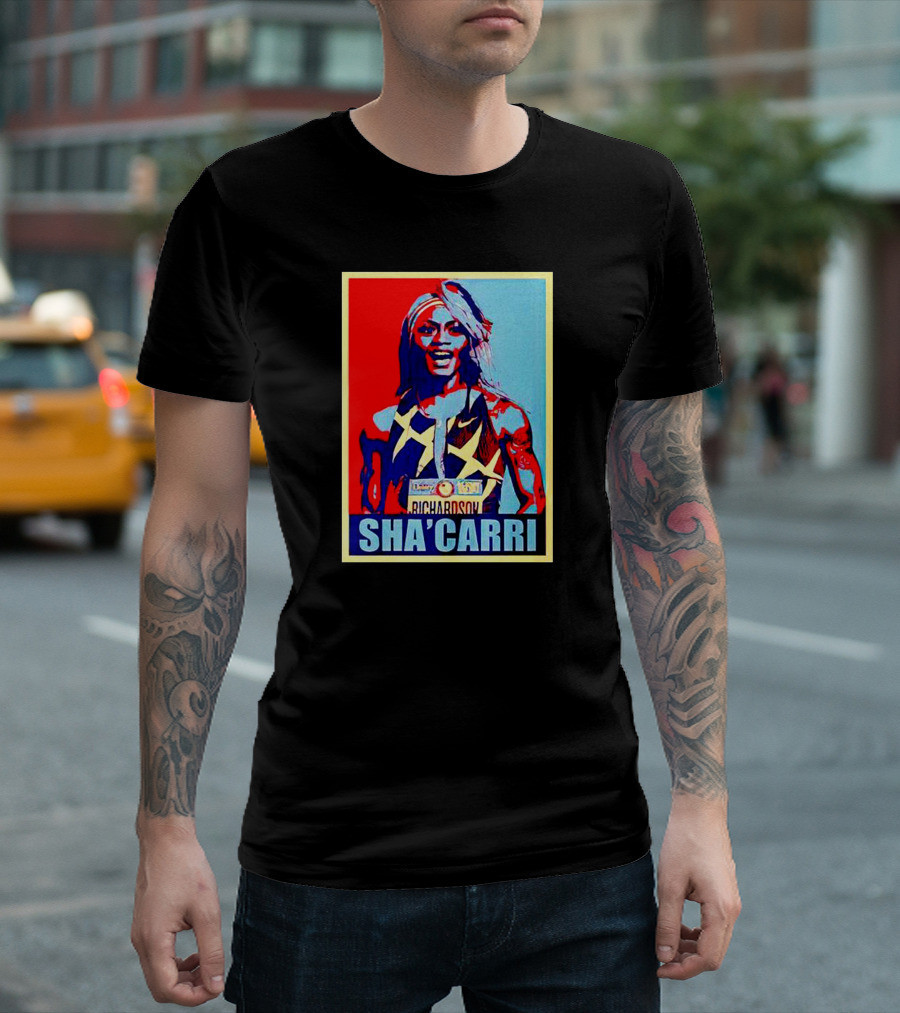 SHA'CARRI Richardson Track and Field USA T-Shirt