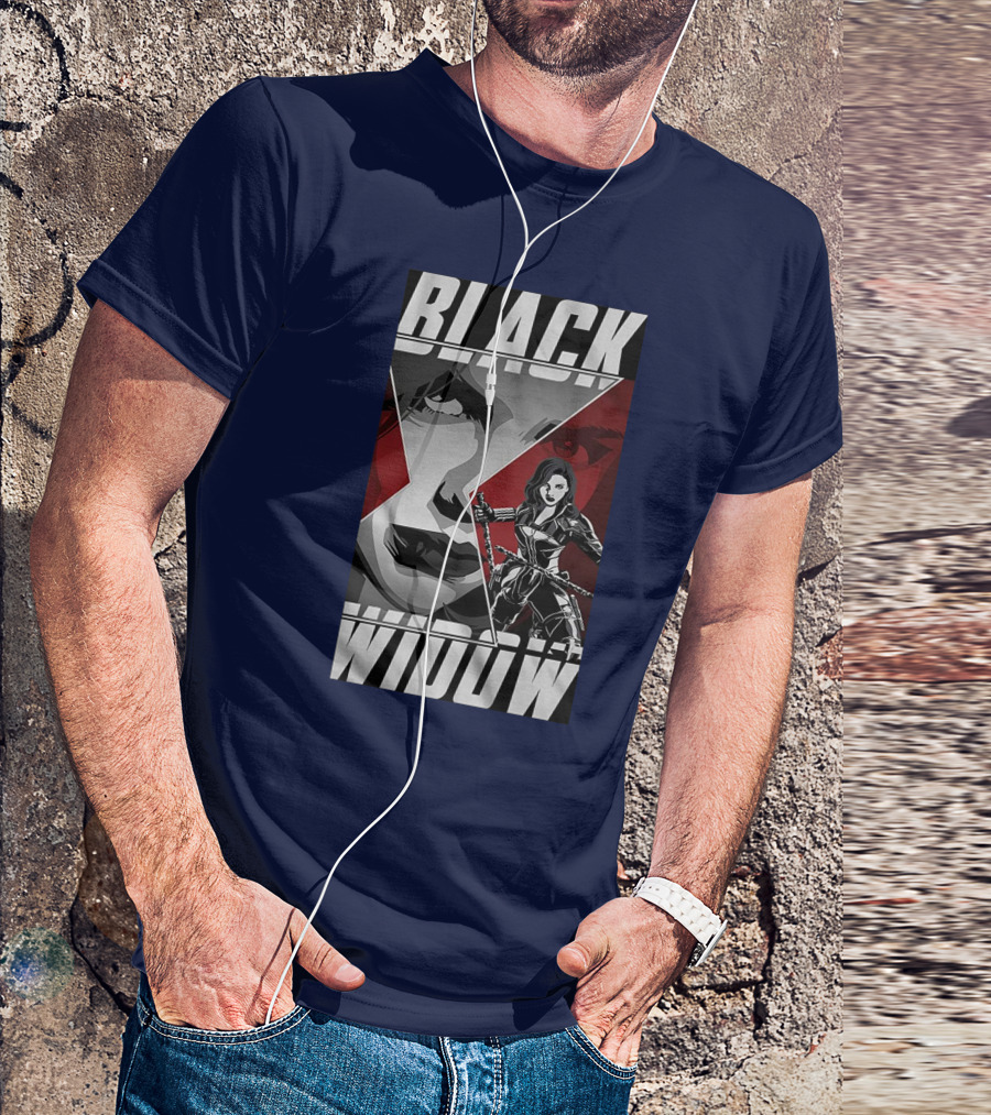 Black Widow Marvel Hero T-Shirt