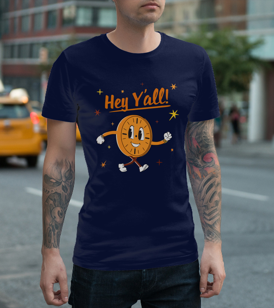 Hey Y'all Miss Minutes Marvel Clock Character T-Shirt