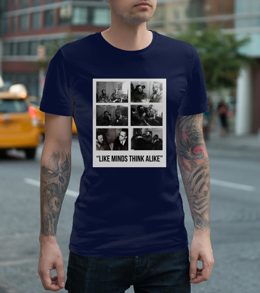 Colin Kaepernick Fidel Castro Like Minds Think Alike T-Shirt