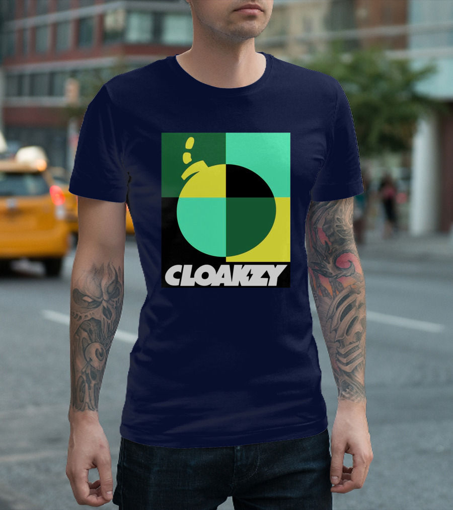 Cloakzy Quad Colors Bomb T-Shirt