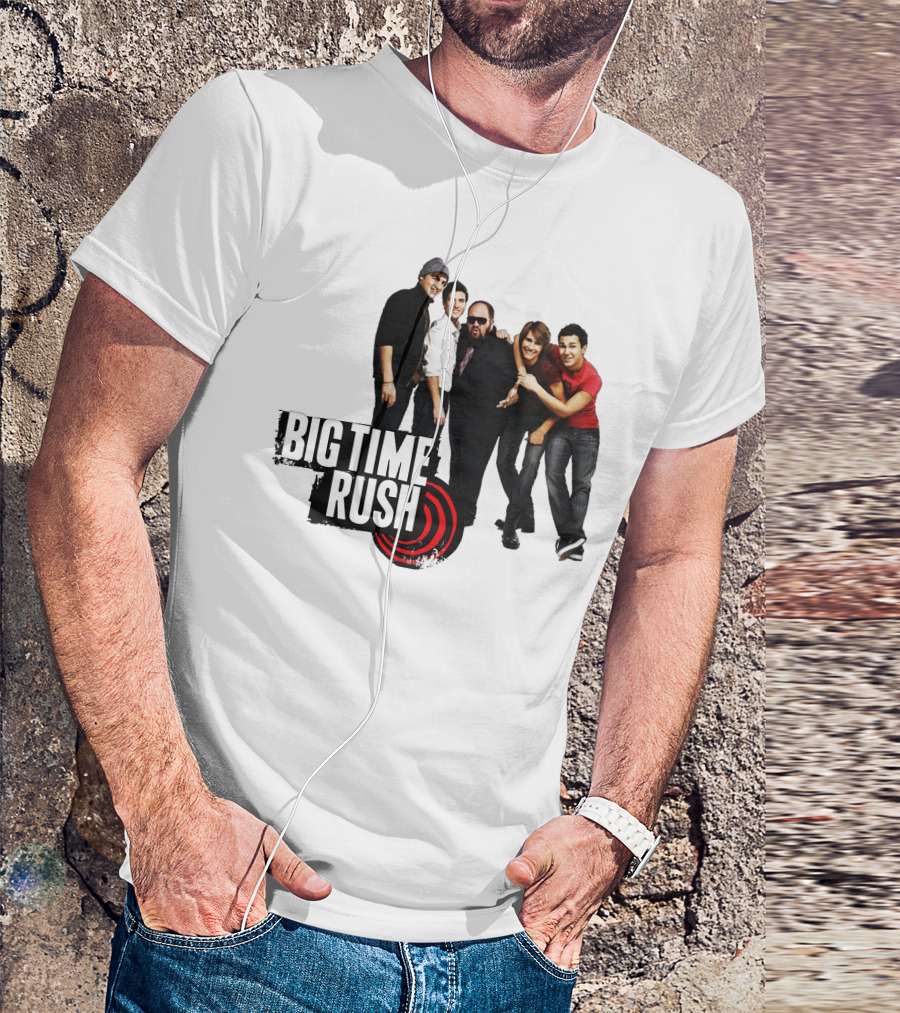 Big Time Rush Band Group Photo Merch T-Shirt