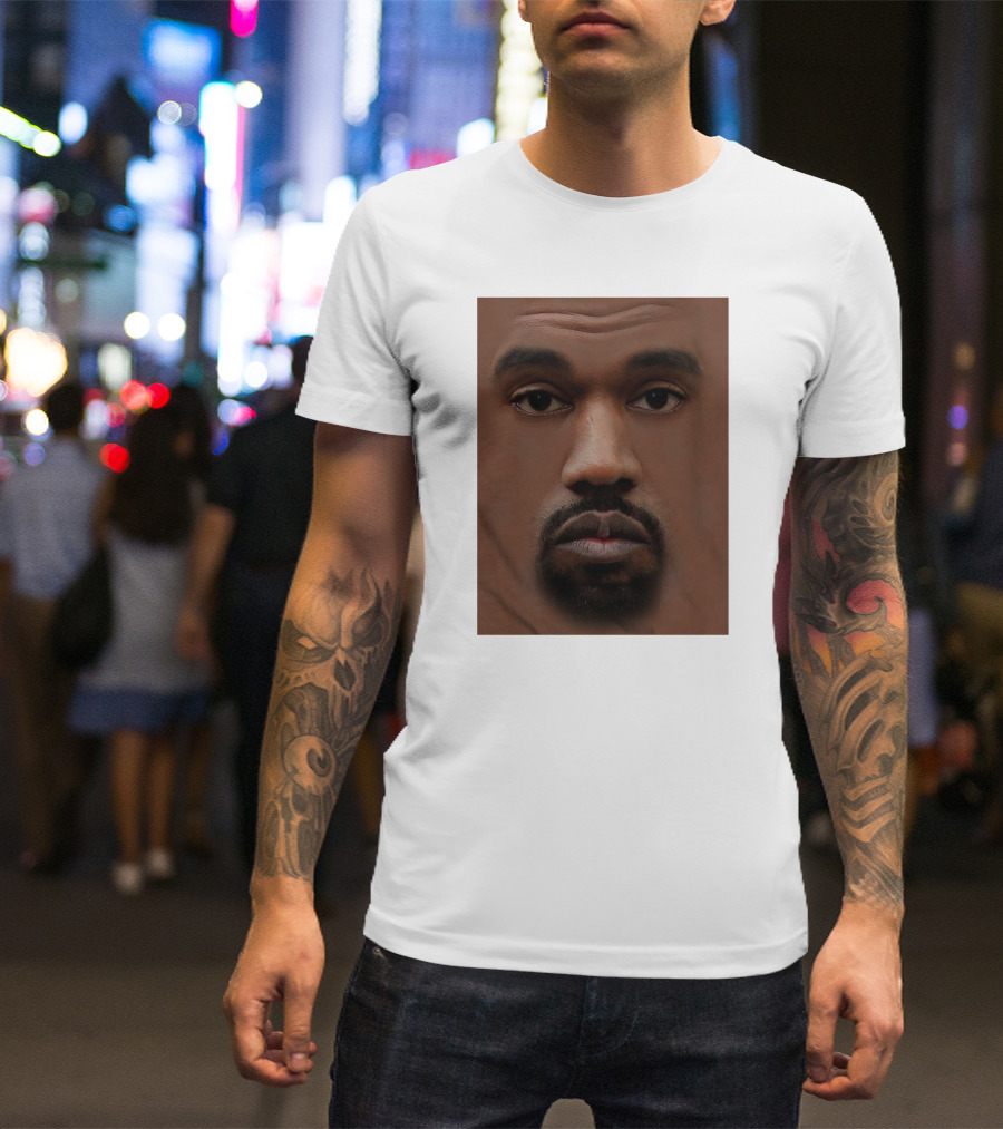 Kanye Face Expression Iconic Look T-Shirt