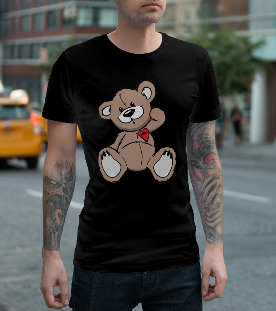 Montana And Ryan Merch Shop MRK Teddy Bear T-Shirt