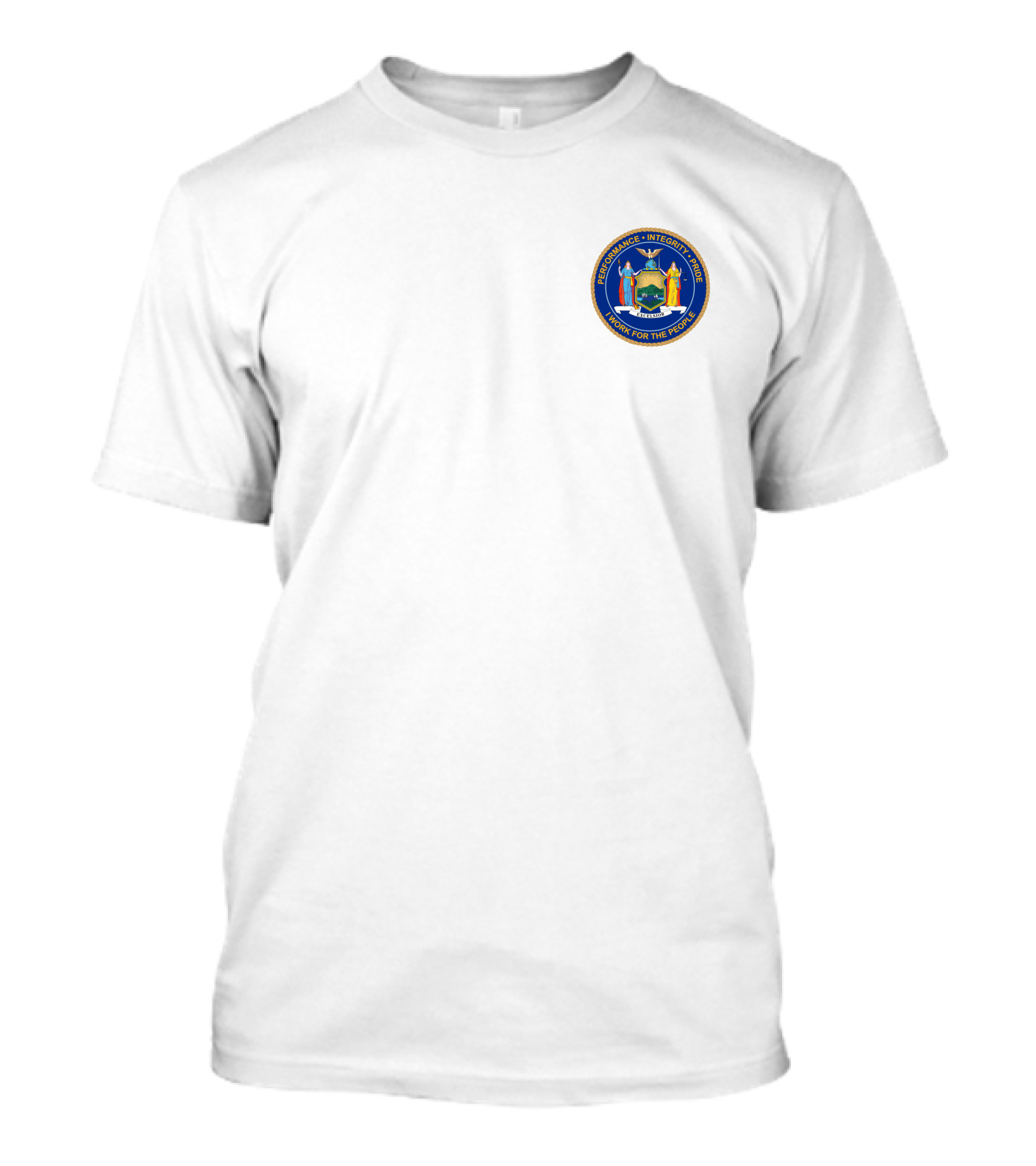 Andrew Cuomo Polo New York State Seal Excelsior Flag Seal Of New York T-Shirt