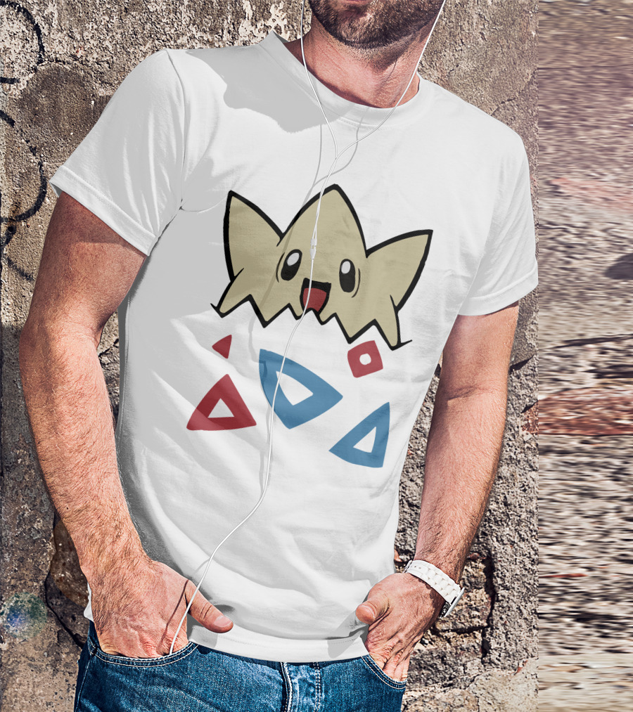 Togepi Pokemon Shop Triangles And Shapes T-Shirt
