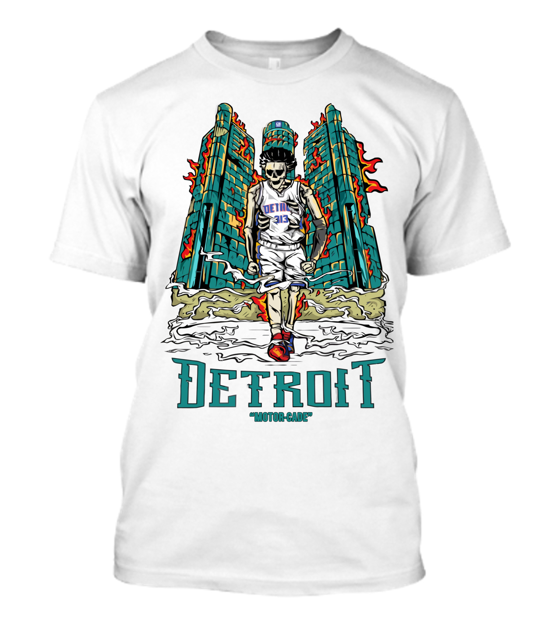 Detroit Motor-Cade 313 T-Shirt