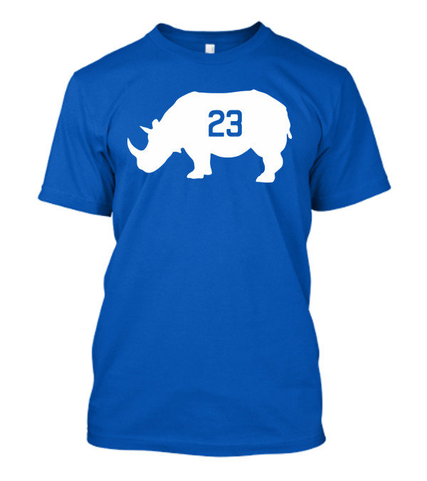 The Ryno 23 Obvious White Rhino T-Shirt