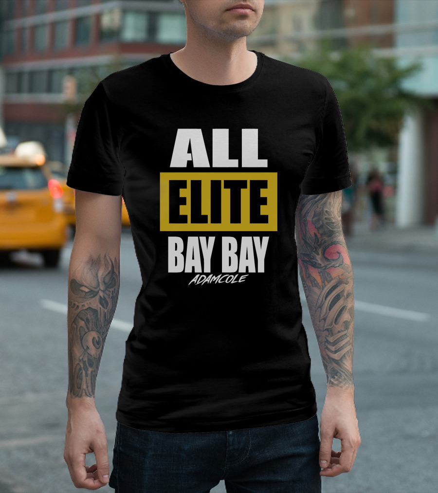 Adam Cole All Elite Bay Bay AEW T-Shirt