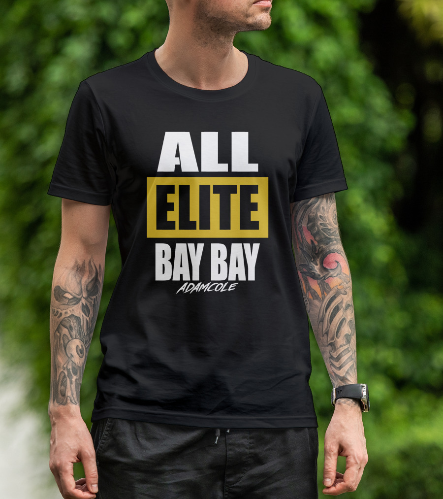 Adam Cole All Elite Bay Bay AEW T-Shirt