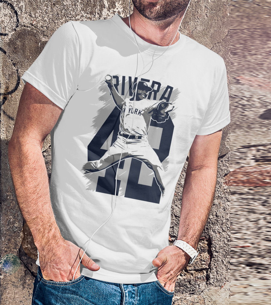 Rivera 42 New York Yankees Baseball Legend T-Shirt