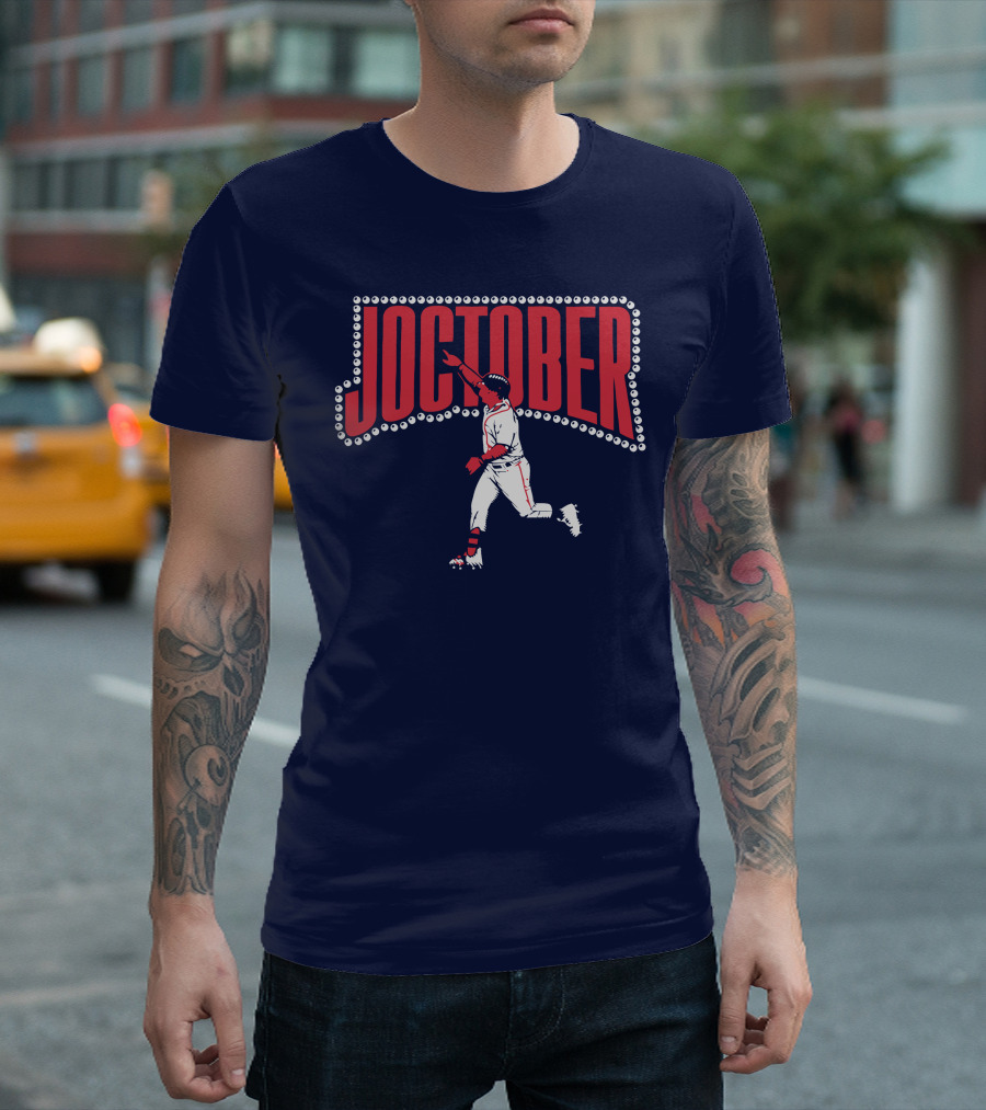 Joctober Baseball Icon Joc Pederson T-Shirt