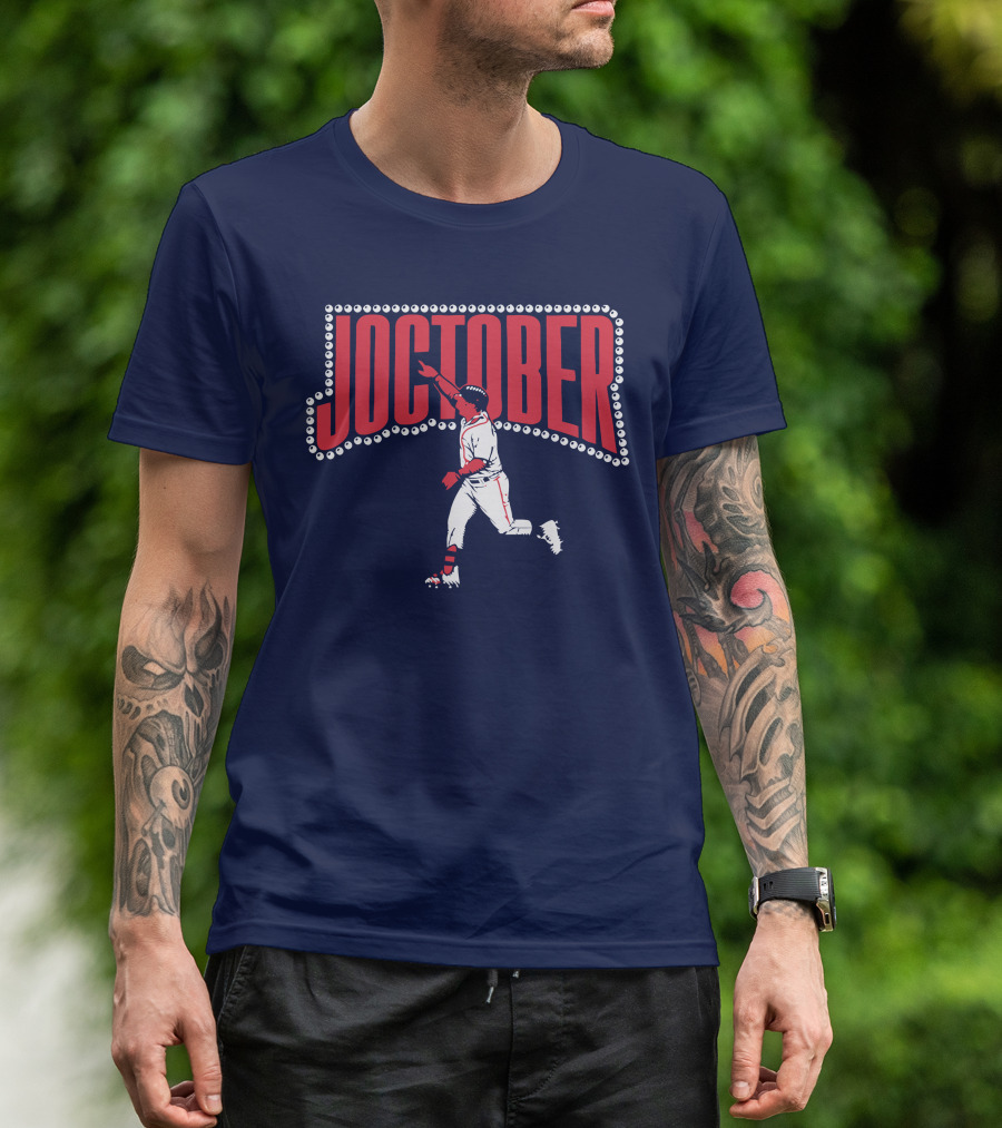 Joctober Baseball Icon Joc Pederson T-Shirt