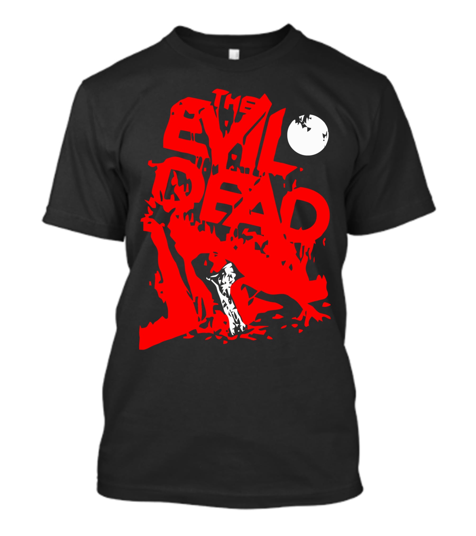 The Evil Dead Red Axe Moon T-Shirt