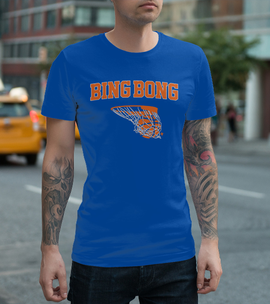 Bing Bong New York Basketball Net T-Shirt