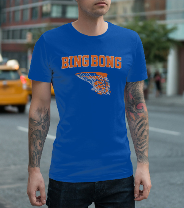 Bing Bong New York Basketball Net T-Shirt